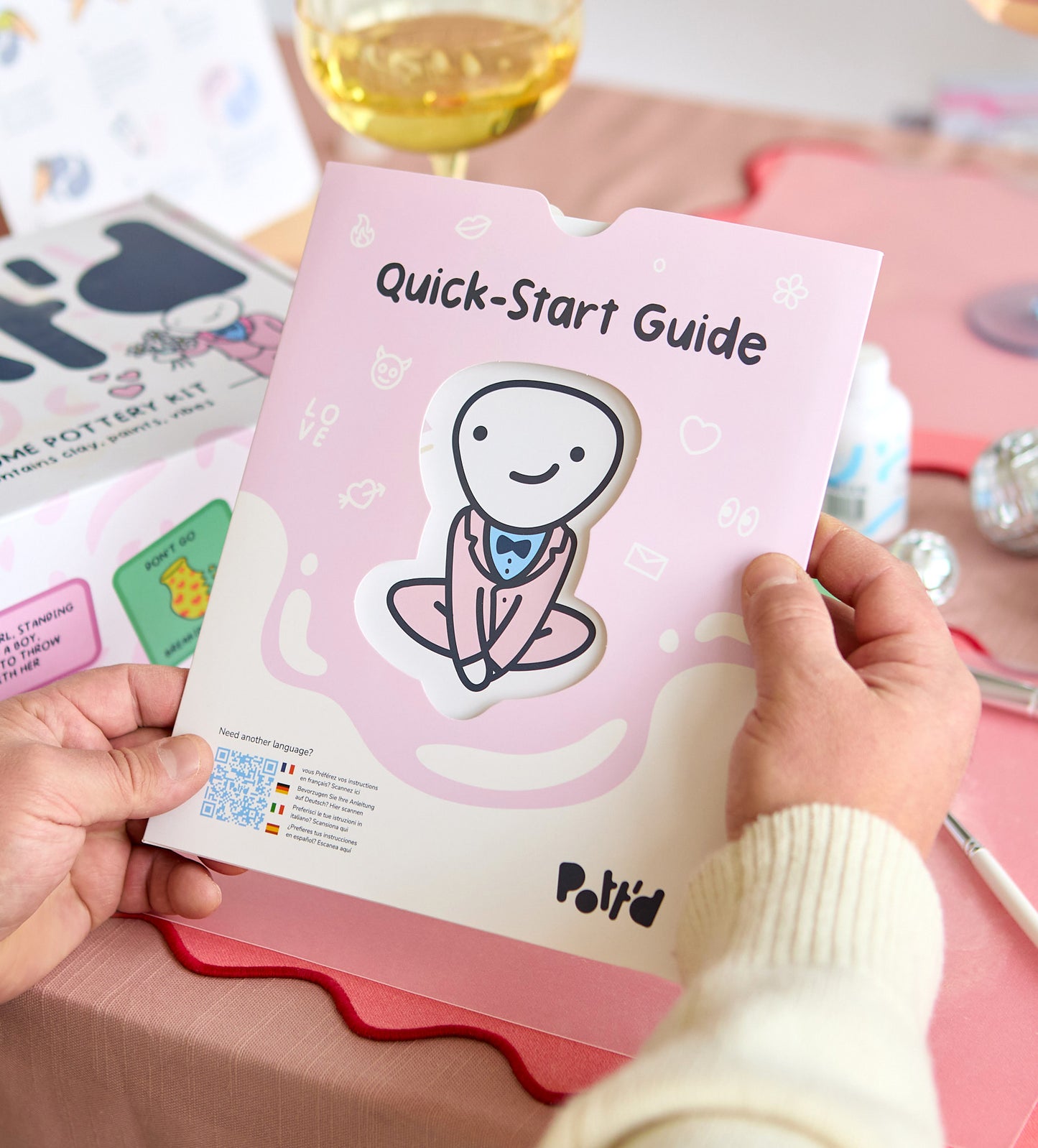 Date Night Thuis Pottenbakken Kit