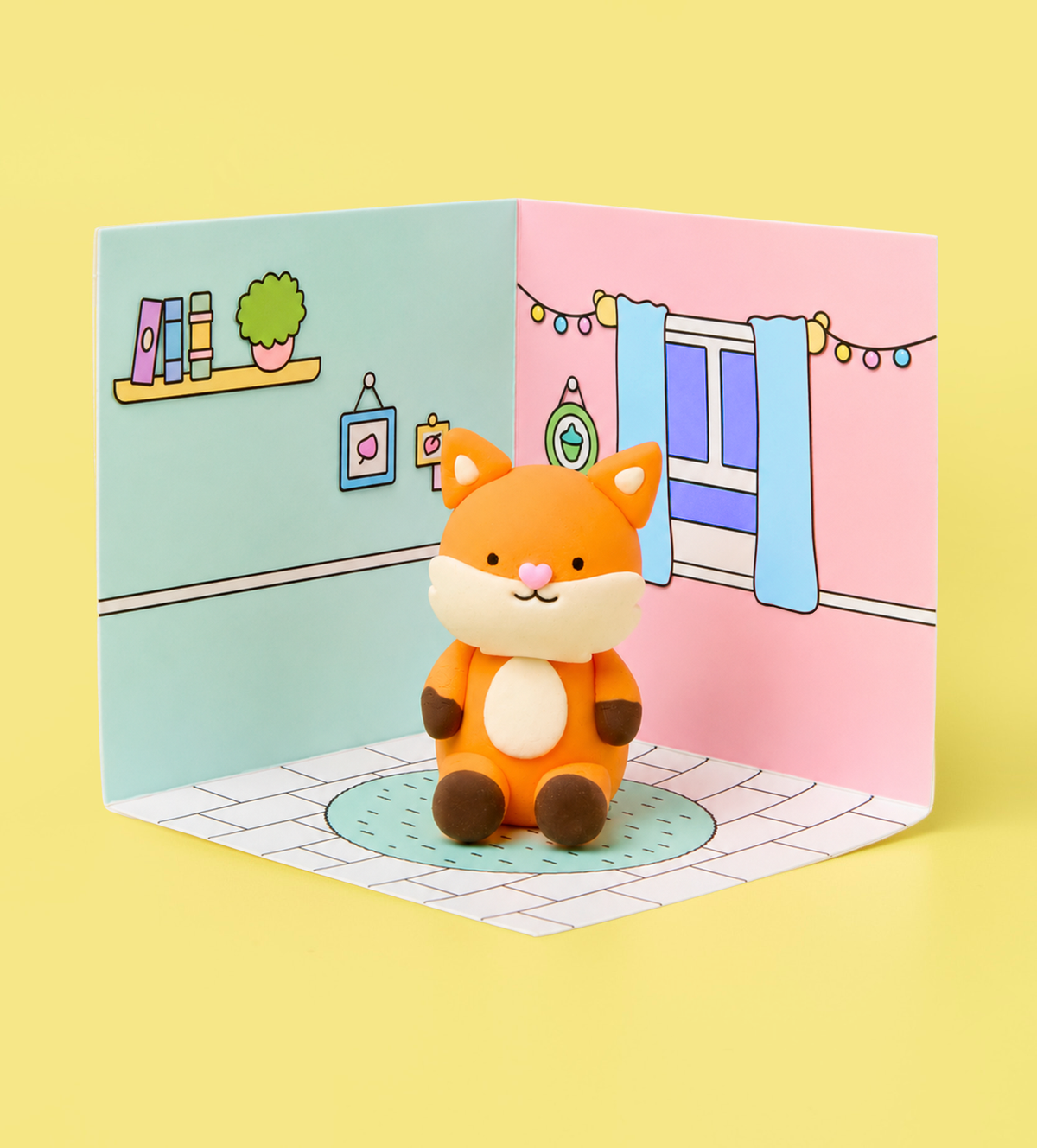 Fuzzy Friends Foam Dough Set