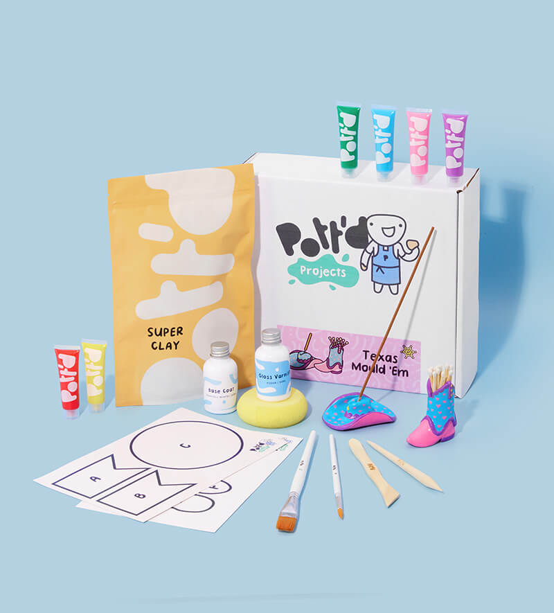 Proyectos Pott'd: Texas Mould 'Em