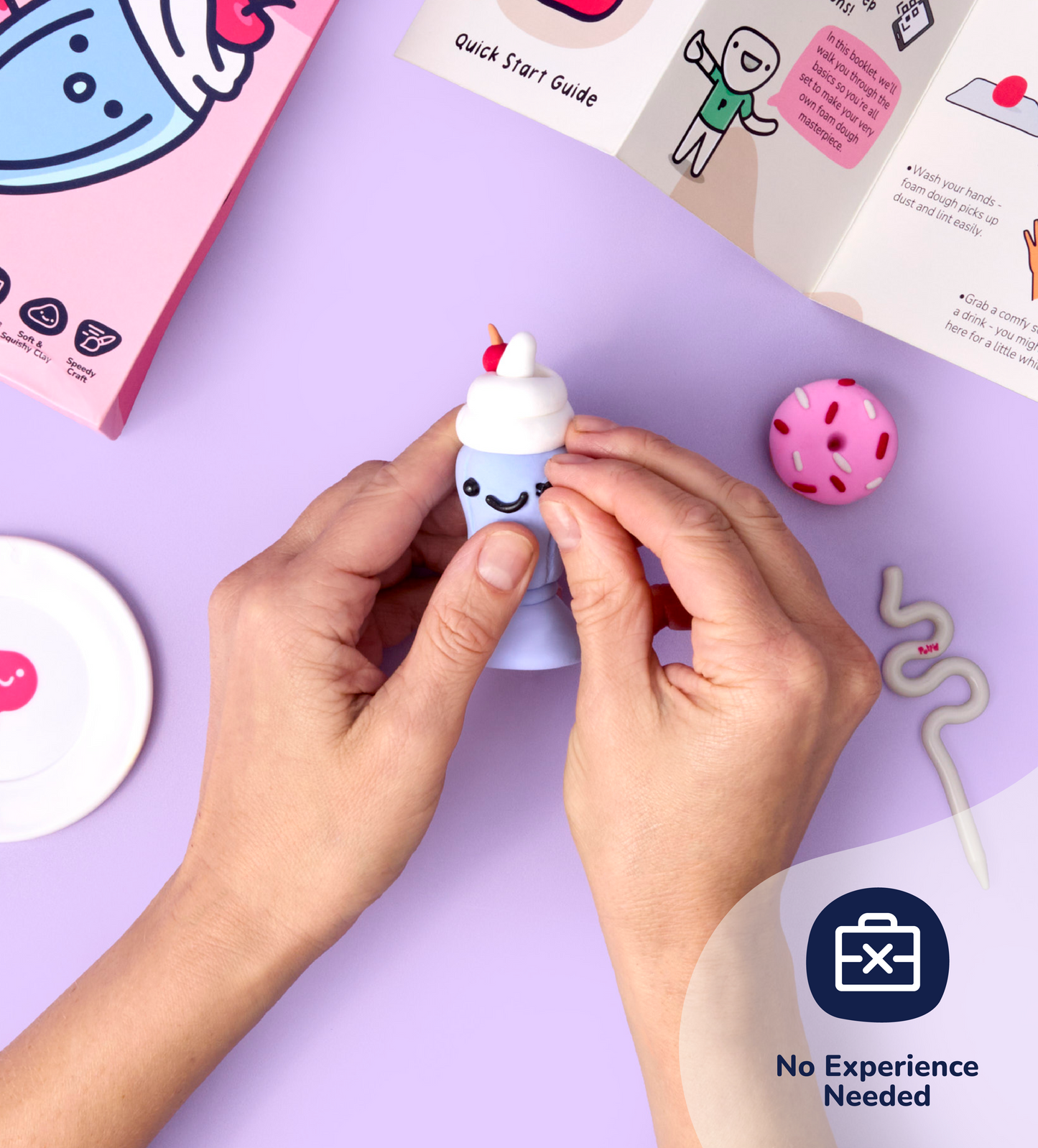 Kleine Leckereien: Milchshake & Donut