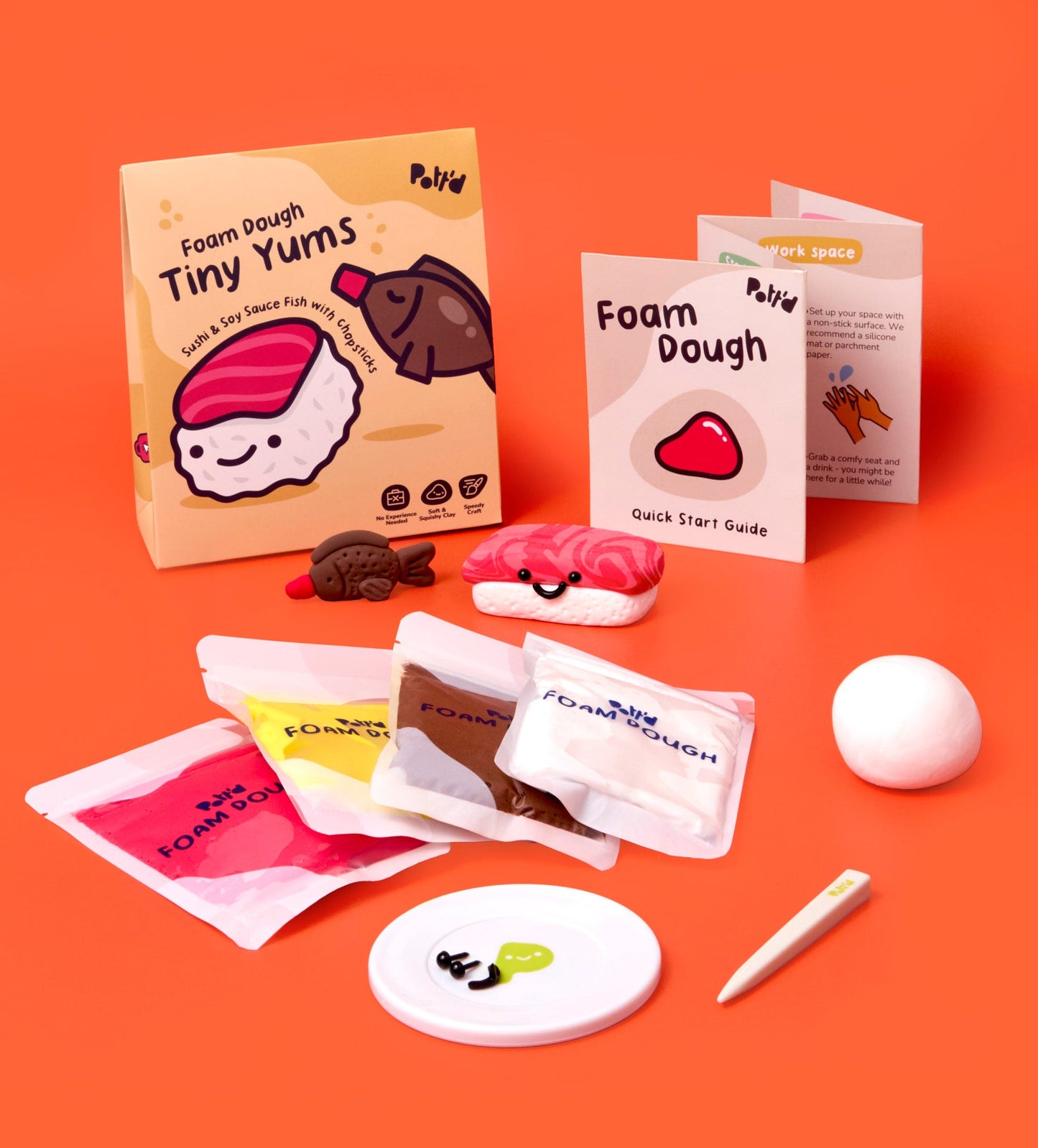 Tiny Yums: Sushi & Sojavisje