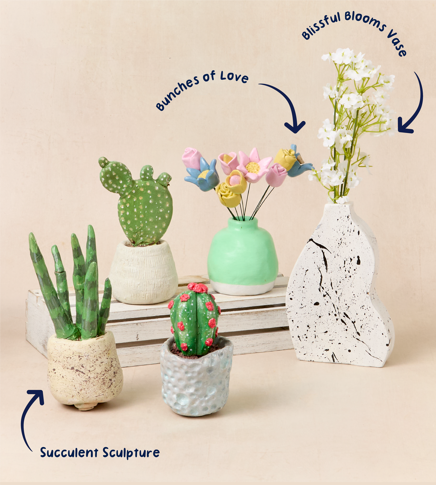Botanische Woondecoratie Trio