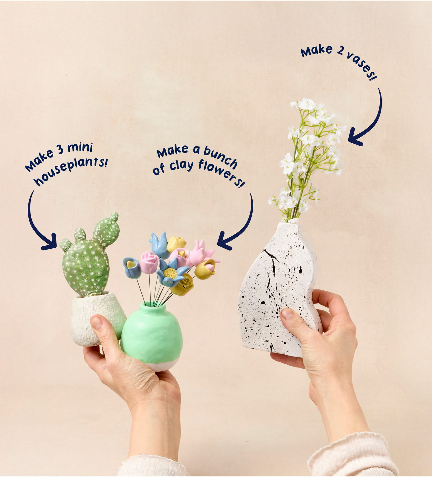 Botanische Woondecoratie Trio