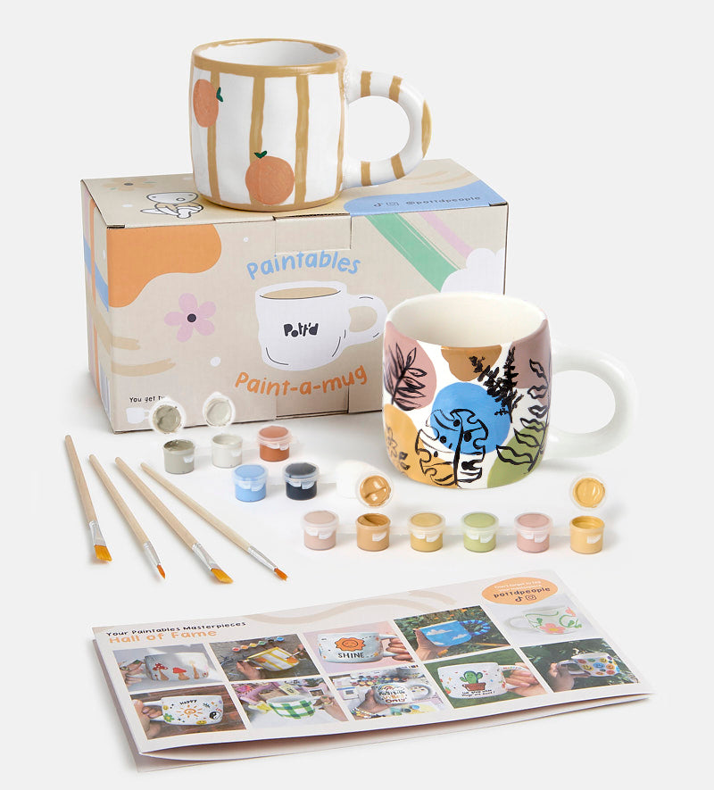 Kit Paint-a-Mug x2