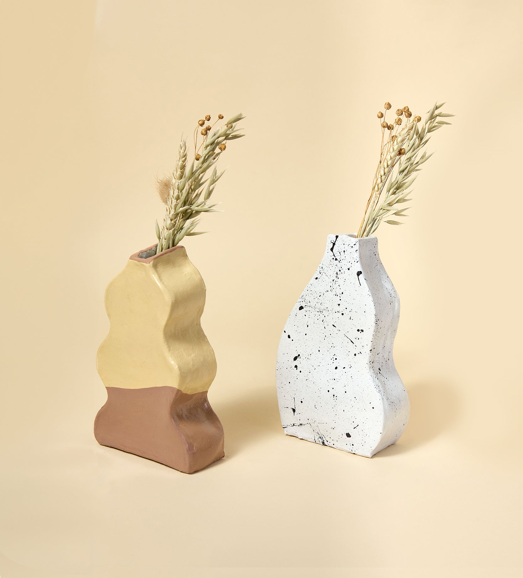 Vase aus Ton selber machen