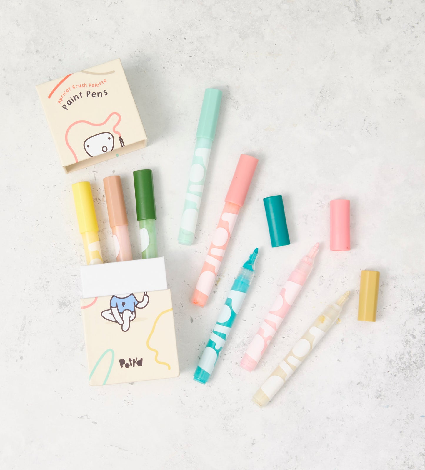 Stylos de peinture pour poterie
