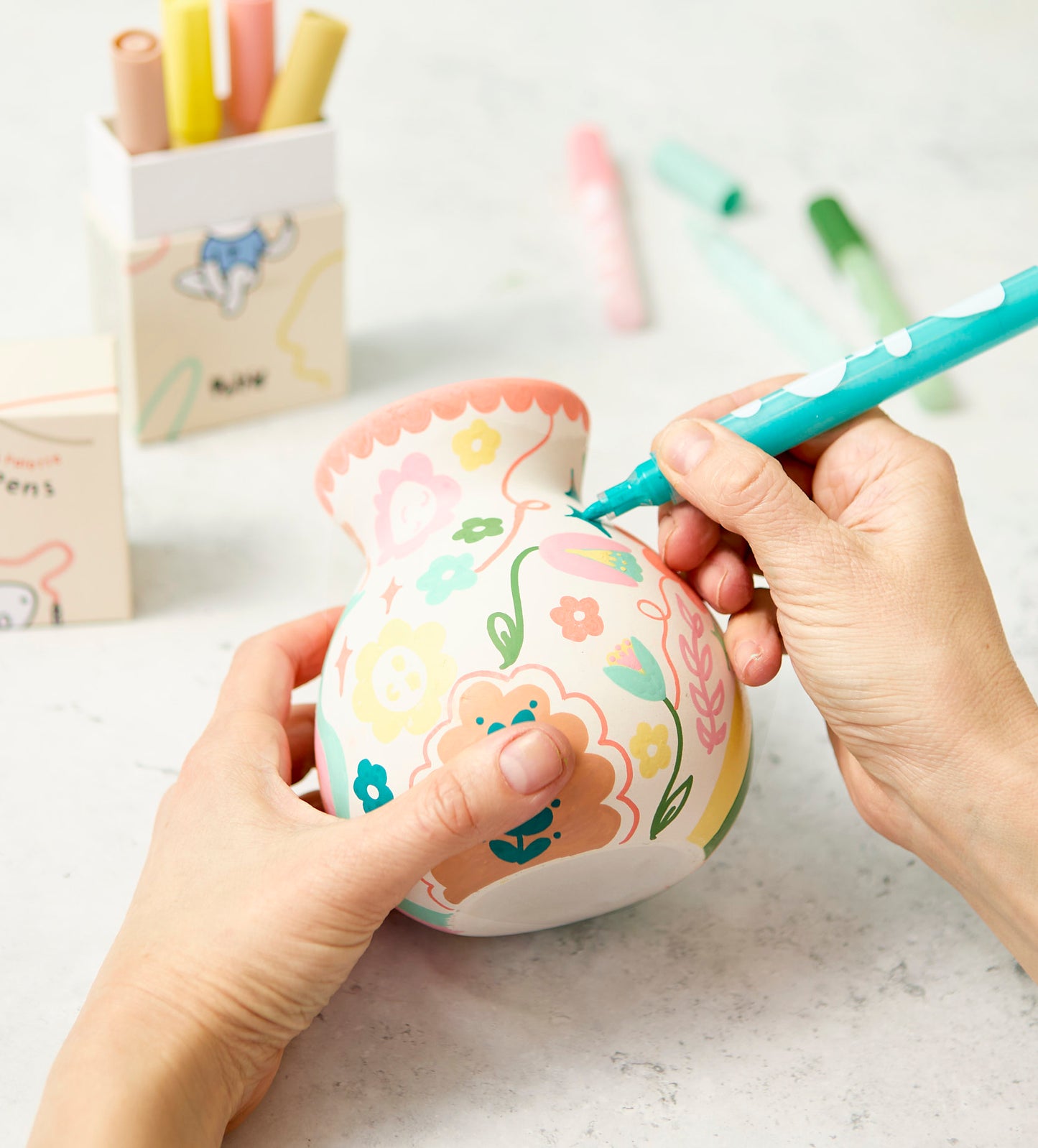 Stylos de peinture pour poterie