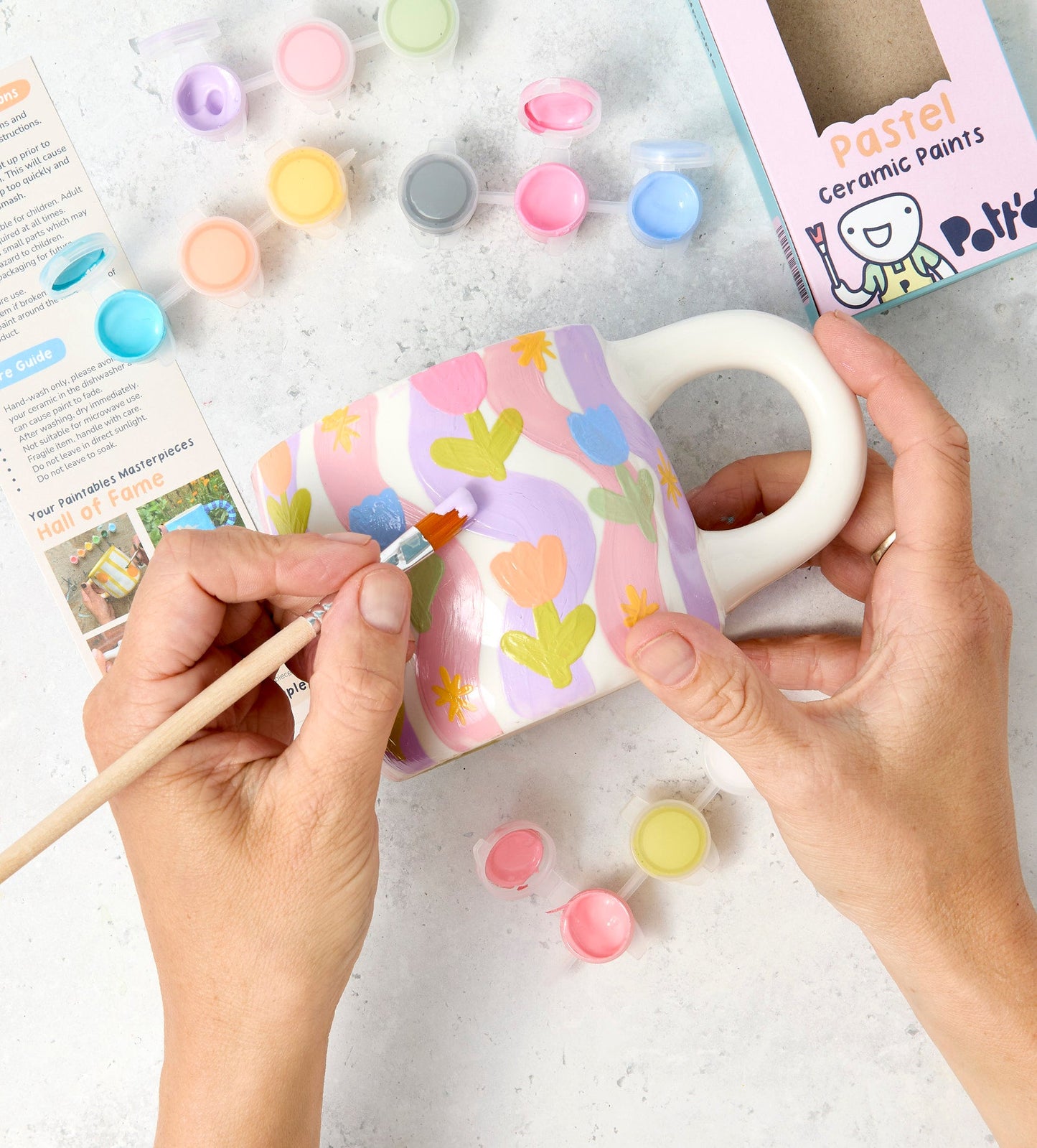 Kit Paint-a-Mug x2
