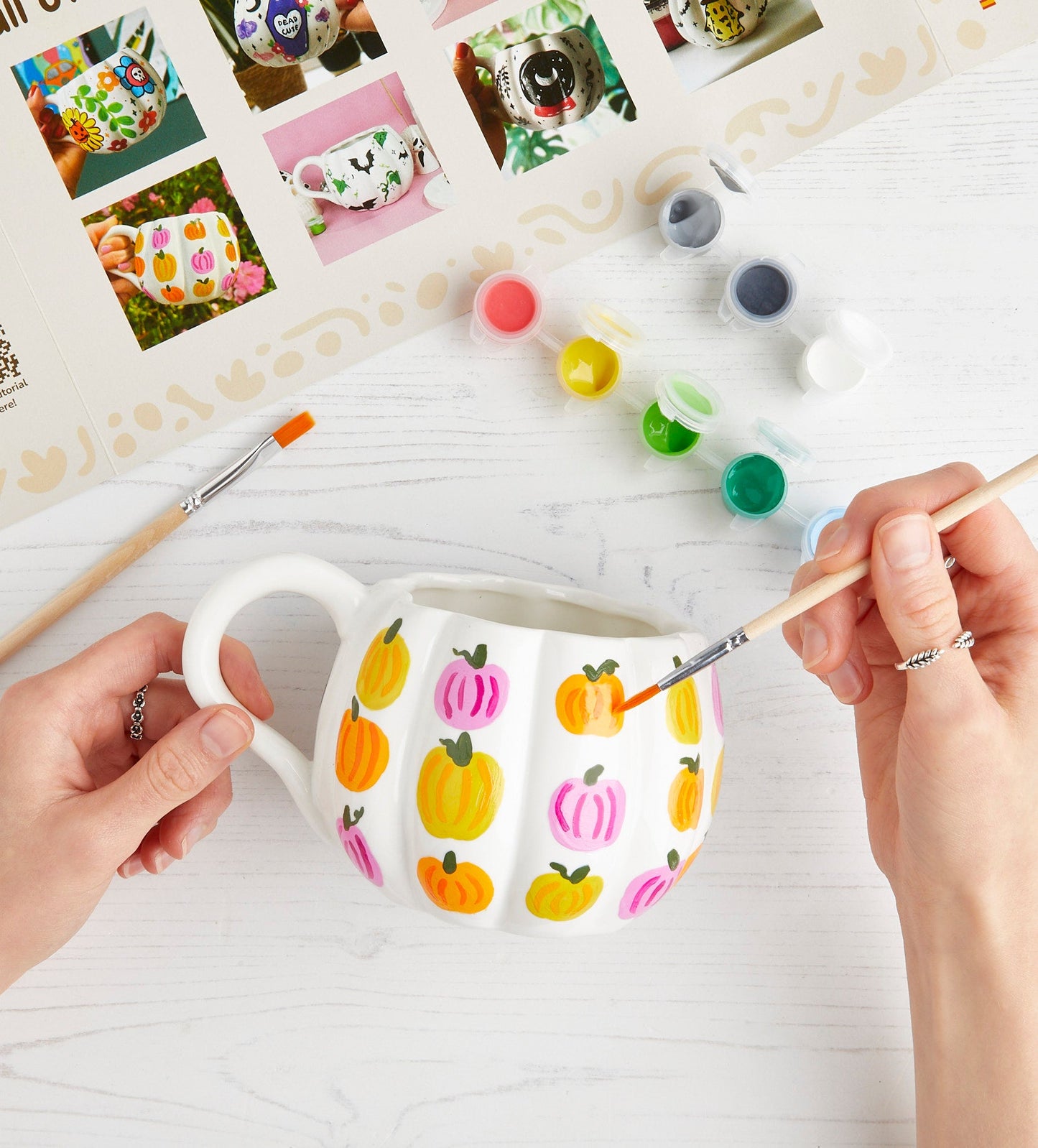 Peinture Sur Tasse Citrouille