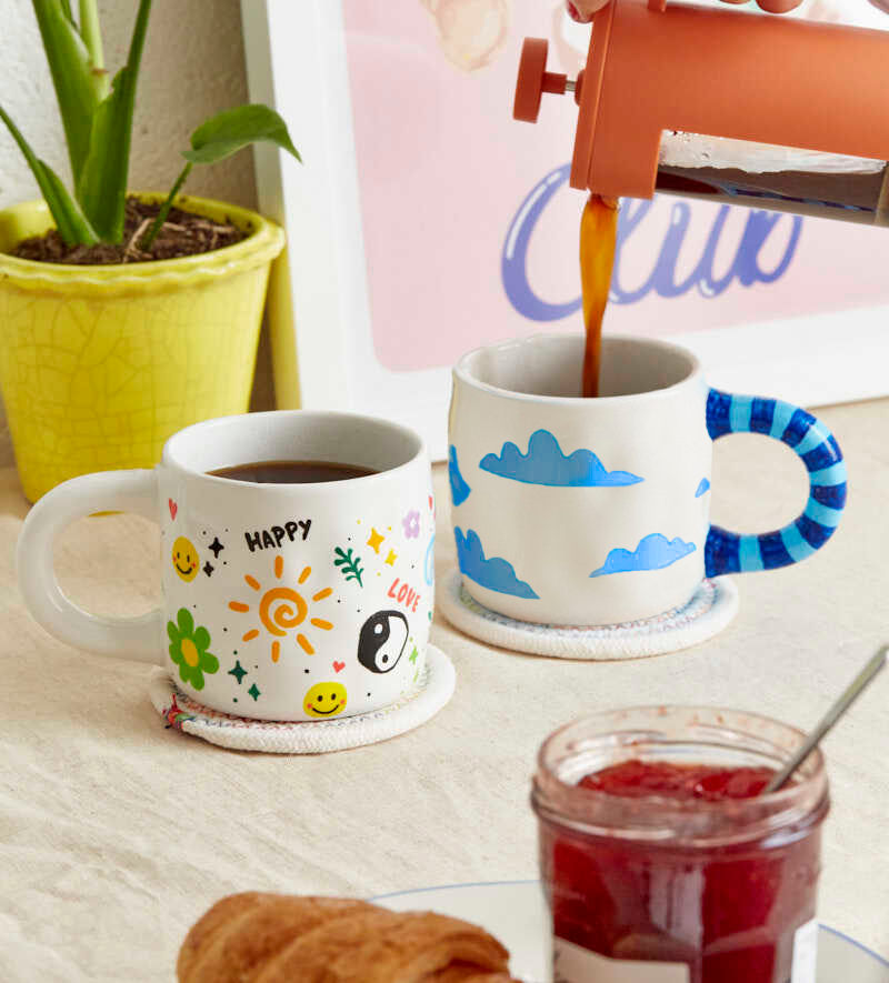 Paintables Set: Tasse & Rahmen