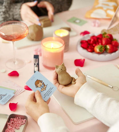  Kit de Poterie pour Soirée en Amoureux