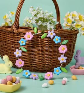 Explosion Florale : Crée ta Couronne avec Fleurs et Décoration Pâques