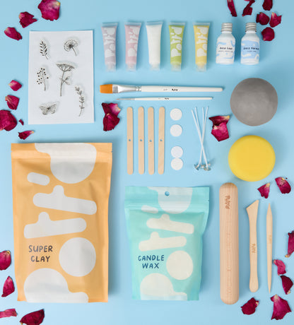 Wildflower Kaarsenmaak Set