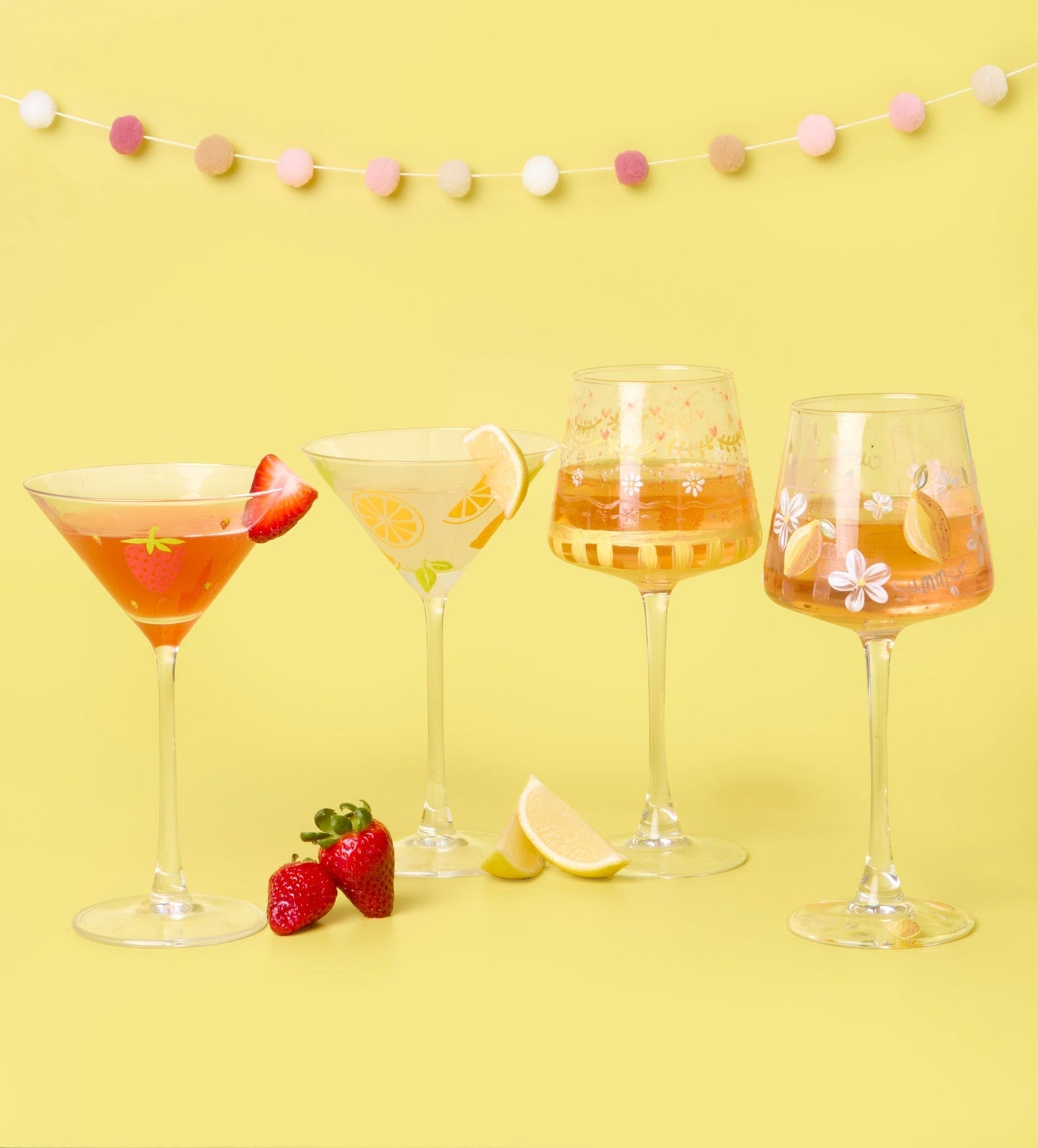Sip & Style Bundle: Cocktailgläser und Weingläser
