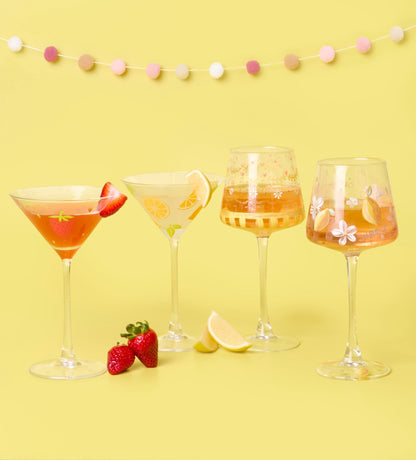 Sip & Style Bundle: Cocktailgläser und Weingläser