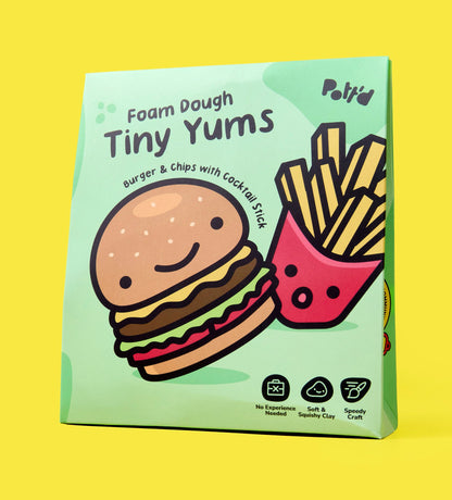 Tiny Yums: Burger & Frietjes