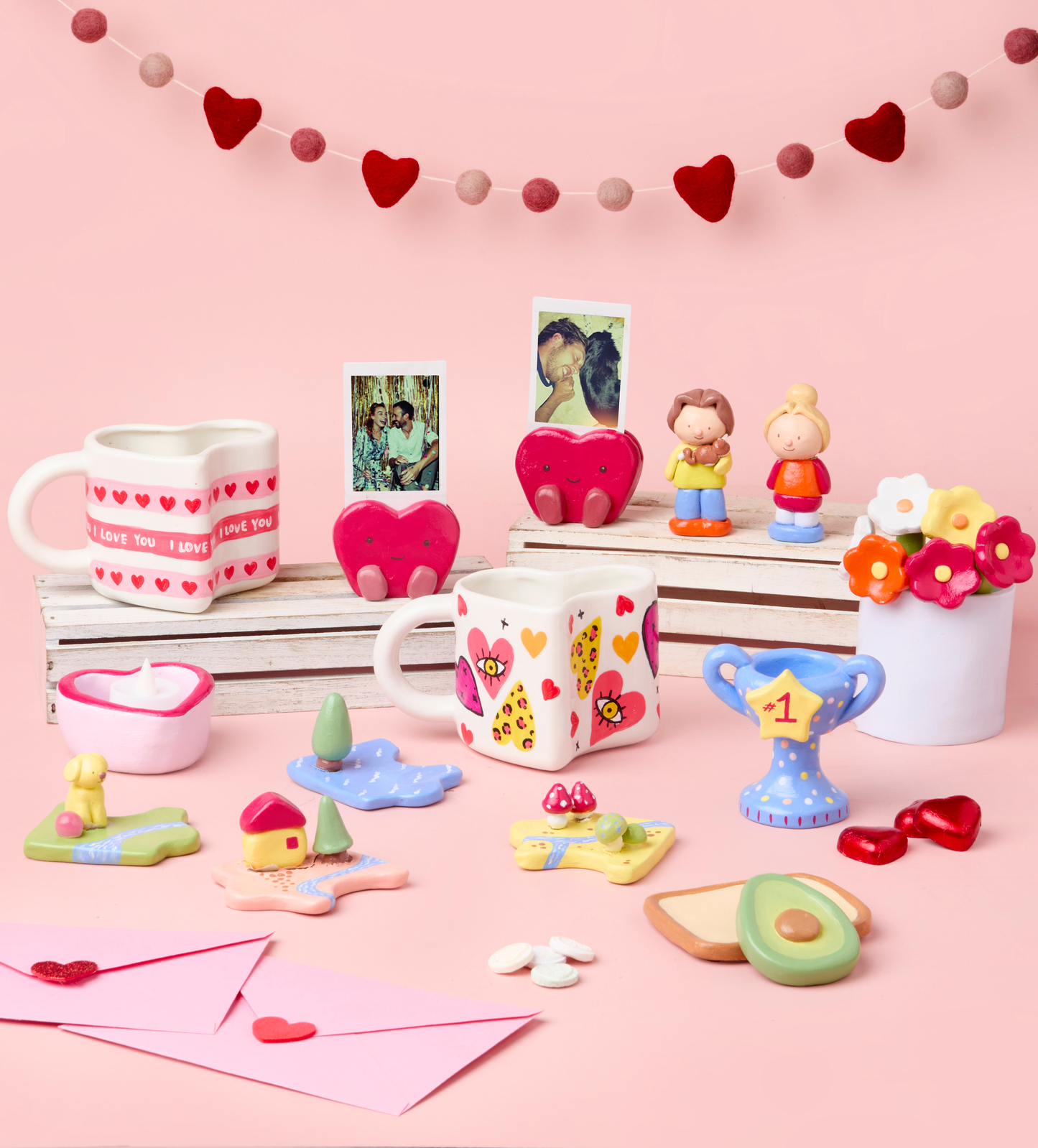 Creative Date Night: Clay & Mugs Bundle