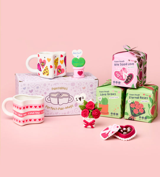 Date Night Mugs & Foam Dough Bundle