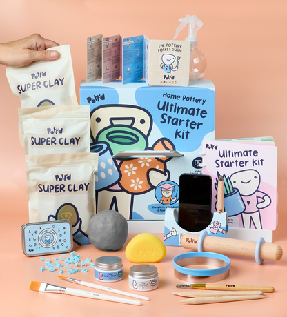 Töpfer-Kit für zu Hause