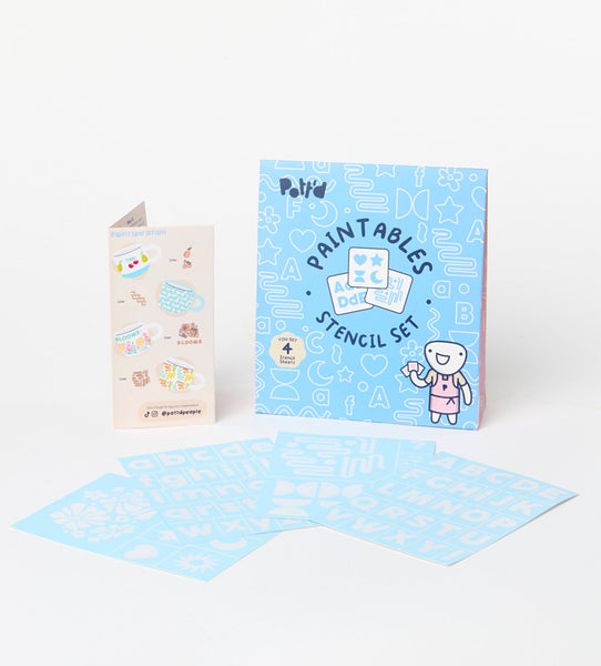 Paintables Stencil Set