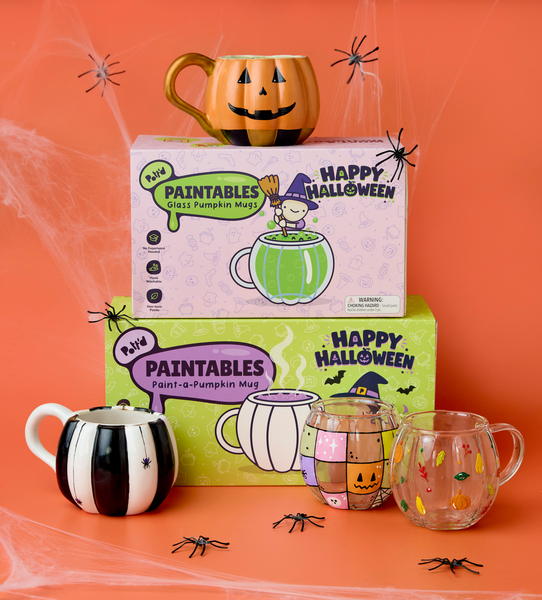 Halloween Pompoenmokken Schilderbundel