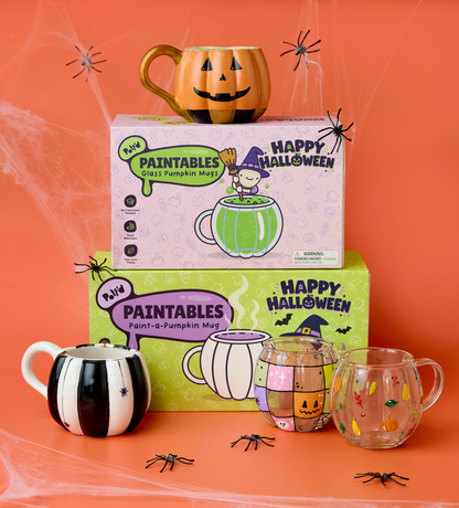 Coffret Mugs Citrouille à Peindre
