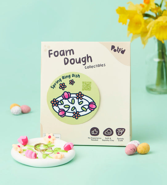 Piattino Porta Anelli Primaverile