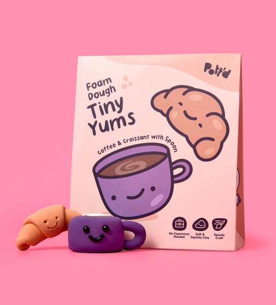 Tiny Yums: Coffee & Croissant