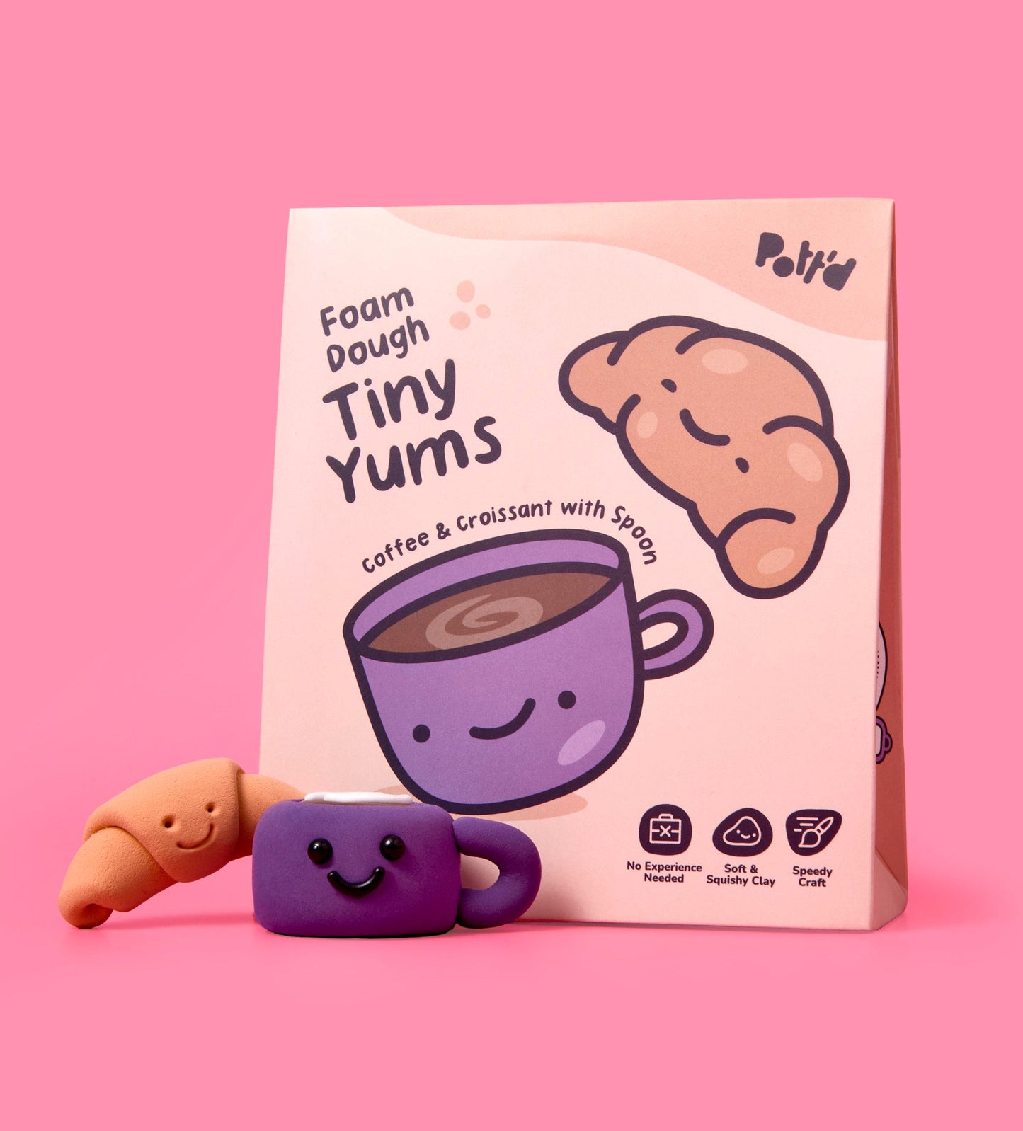 Tiny Yums: Coffee & Croissant