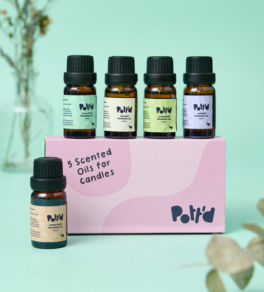 Huiles parfumées pour bougies