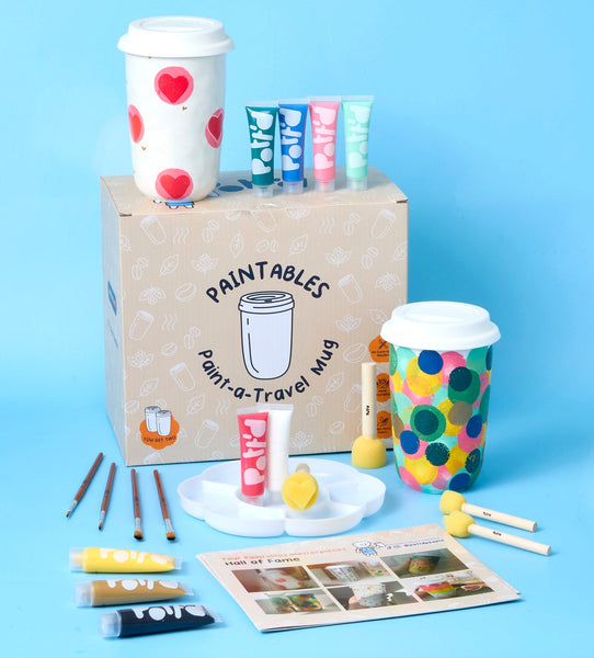 Peinture sur Tasse de Voyage