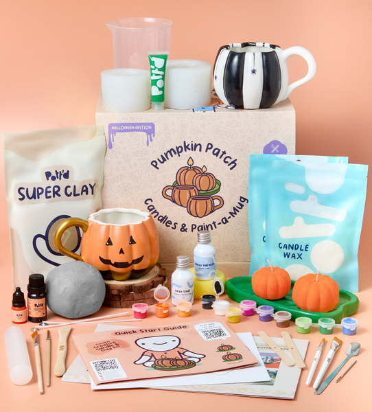 Set Citrouille : Bougies & Mugs