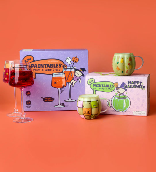 Halloween-Glasmalerei-Set