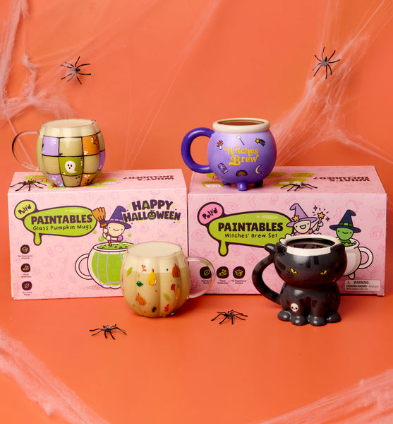 Halloween-Tassen-Malset