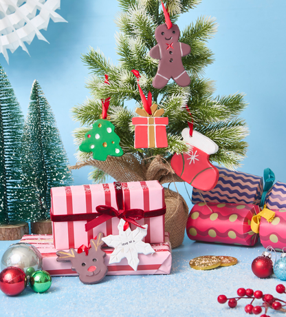 Kit Décorations et Étiquettes Cadeaux de Noël