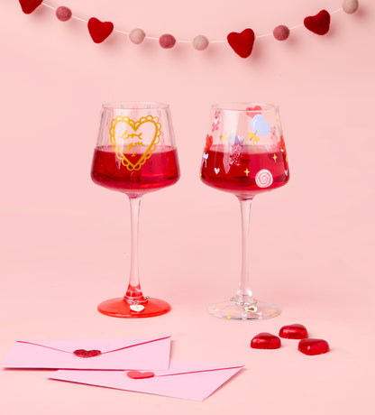 Date Night Paint-a-Wine Glass