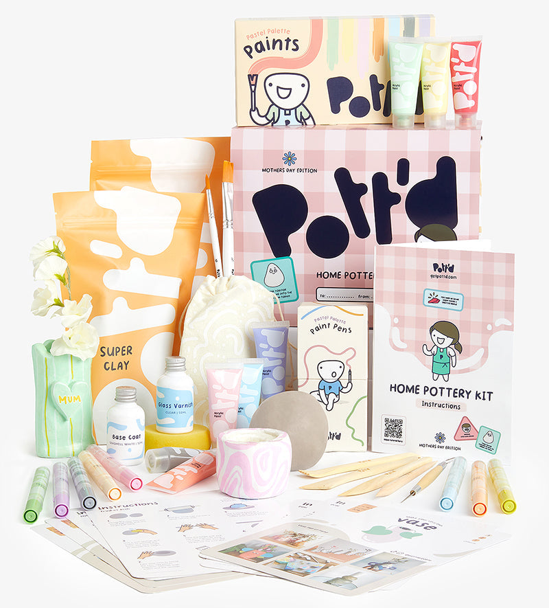 Mother's Day Home Pottery Kit