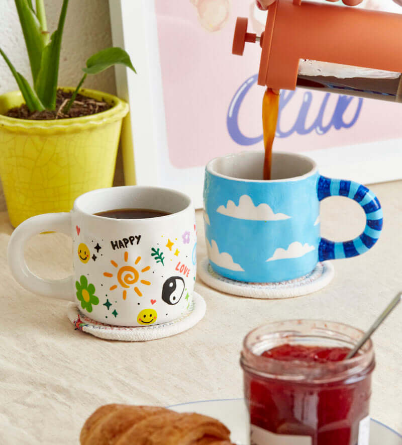 Kit Pinta Una Taza x2