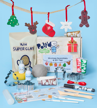 Kit Décorations et Étiquettes Cadeaux de Noël