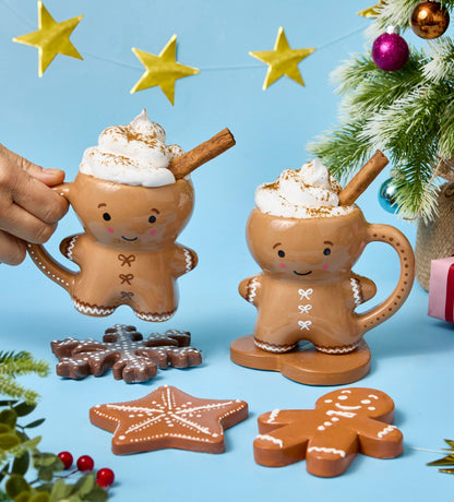Kerstkoekjes Onderzetterset