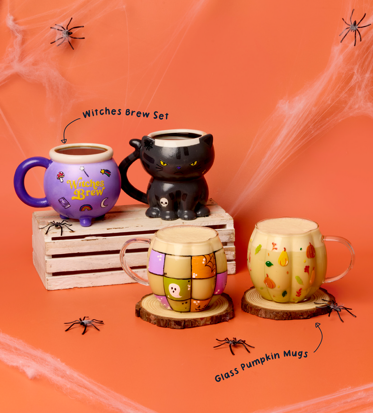 Halloween-Tassen-Malset