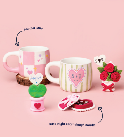 Valentine’s Foam Dough & Mug Bundle