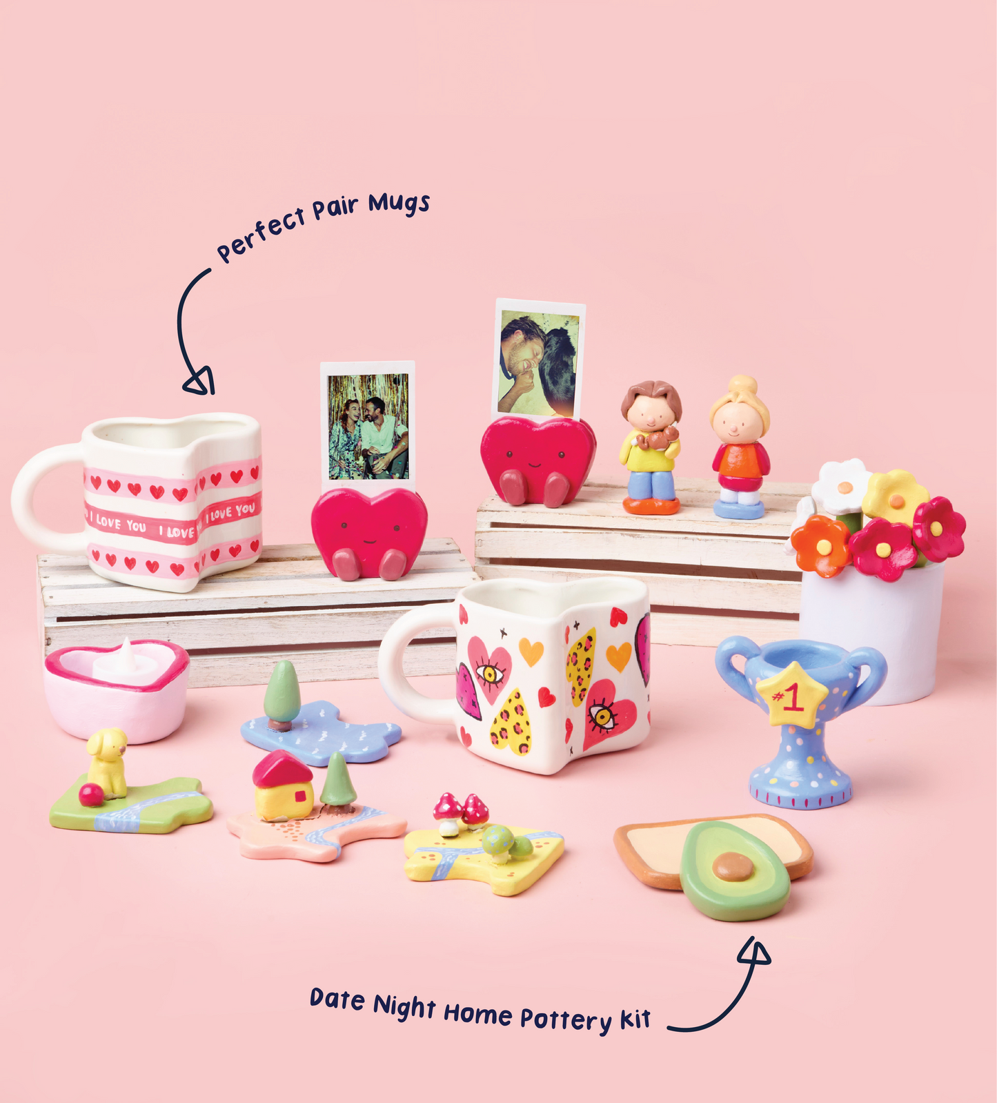 Creative Date Night: Clay & Mugs Bundle