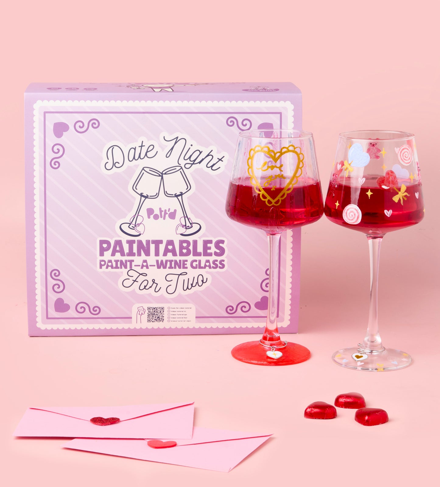 Date Night Paint-a-Wine Glass
