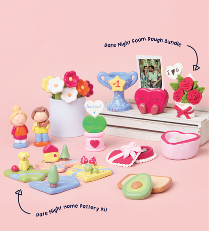 Coffret Craft & Connect Argile Soirée en Amoureux