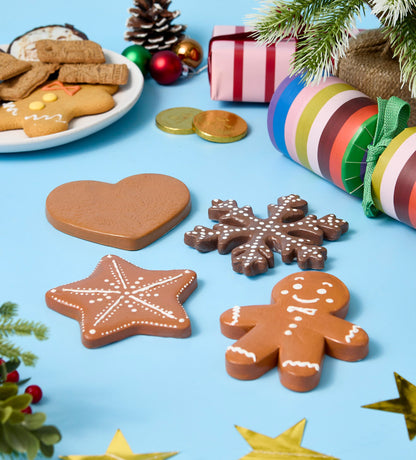 Kerstkoekjes Onderzetterset