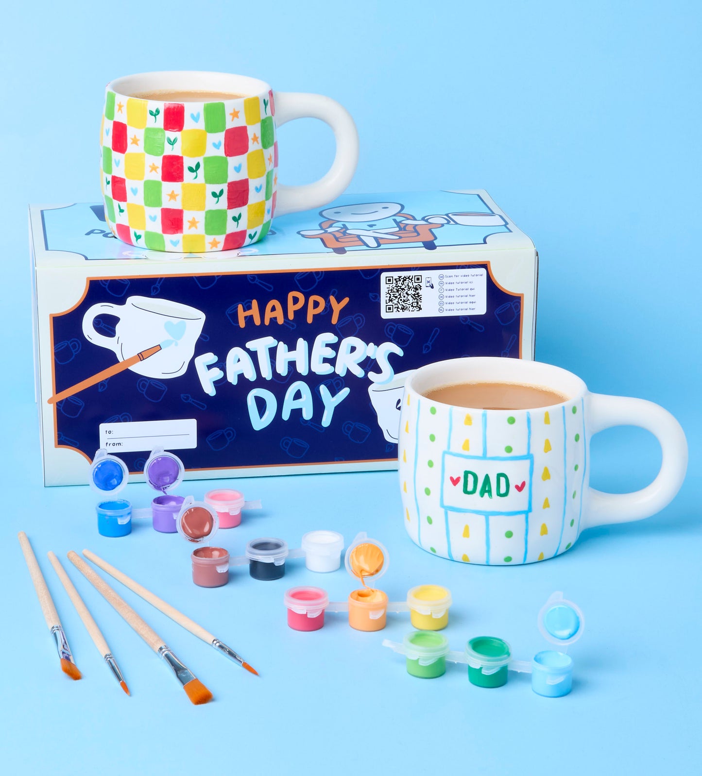Kit Peinture sur Tasse Fête des Pères