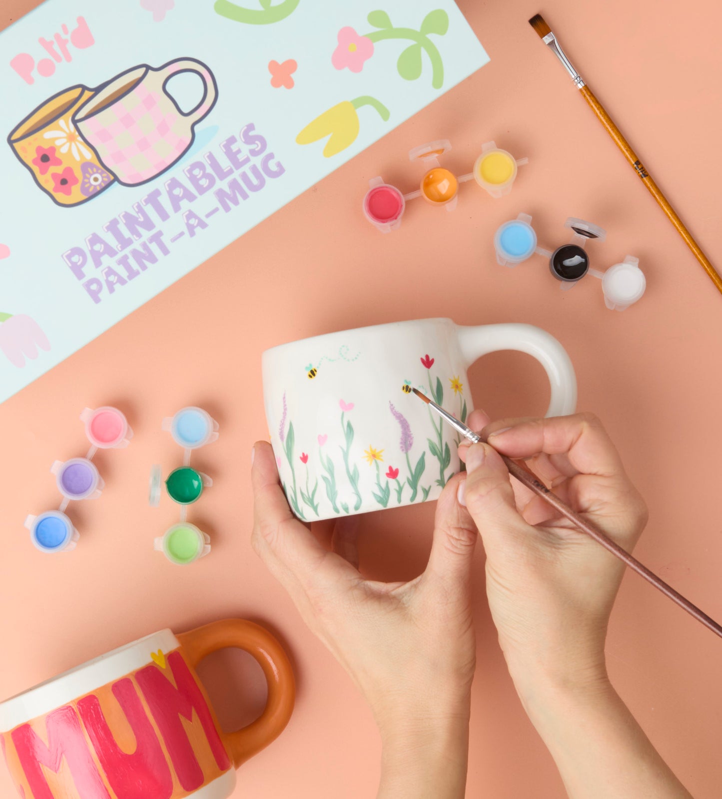 Painted With Love Mug Kit