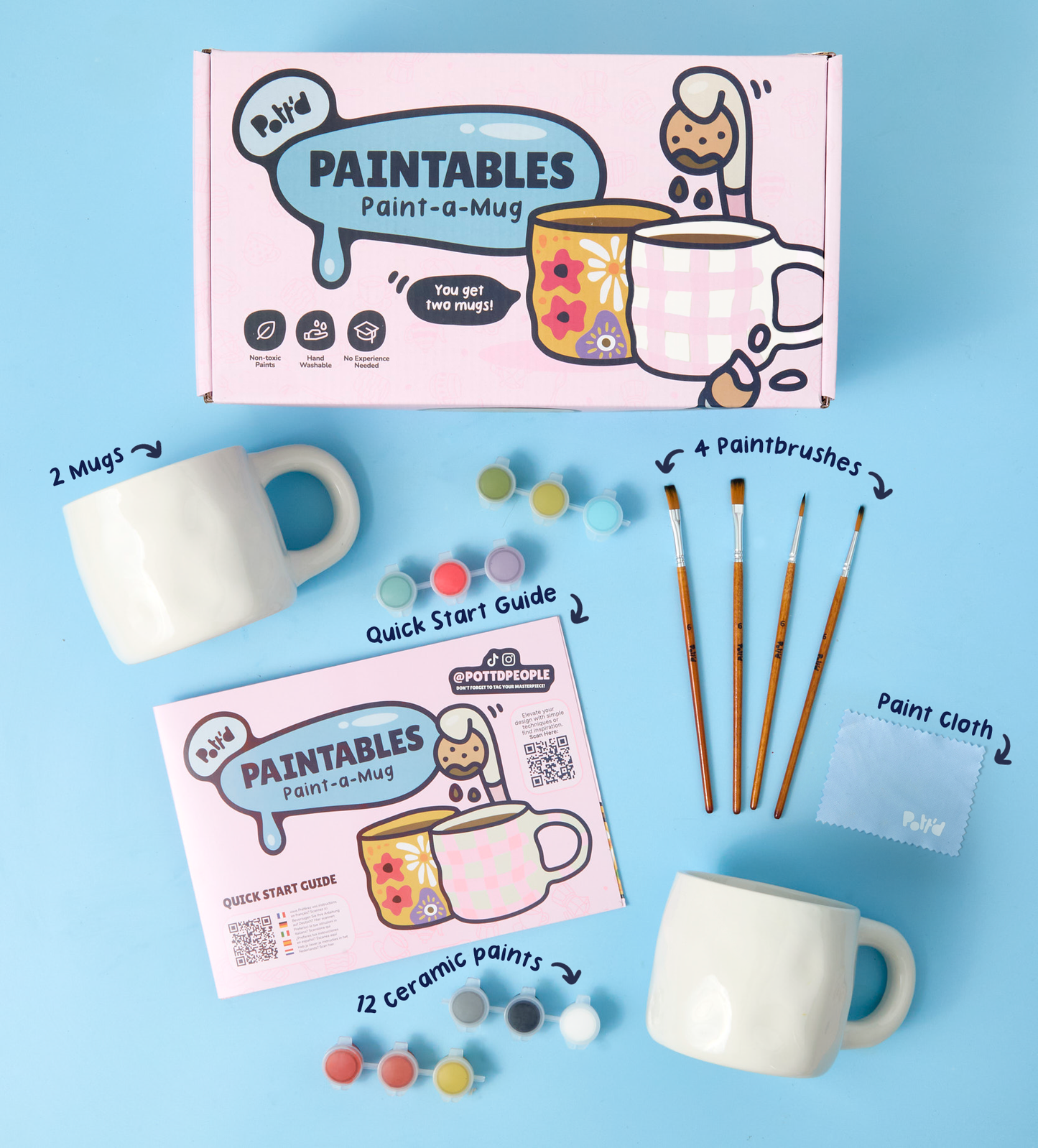 Painted With Love Mug Kit