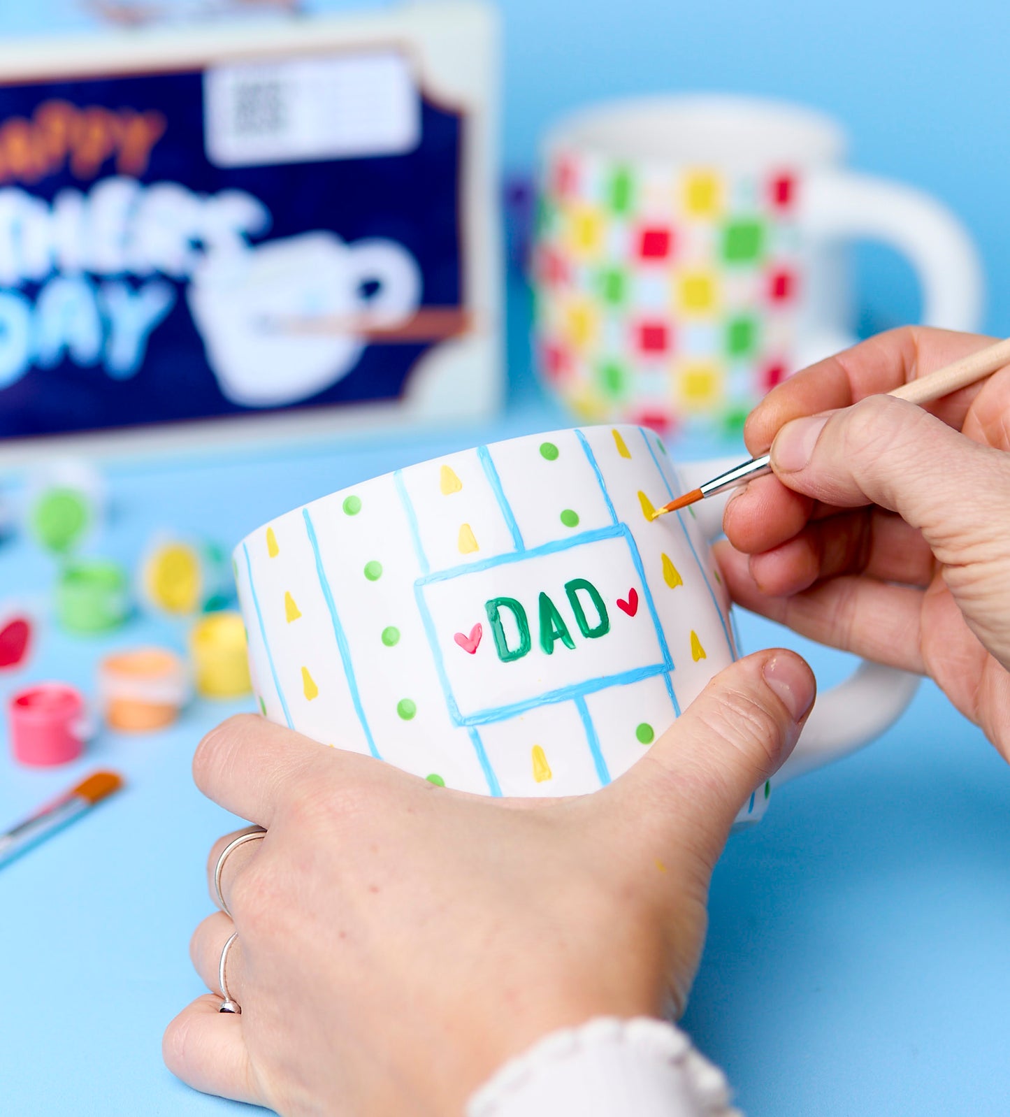 Kit Peinture sur Tasse Fête des Pères